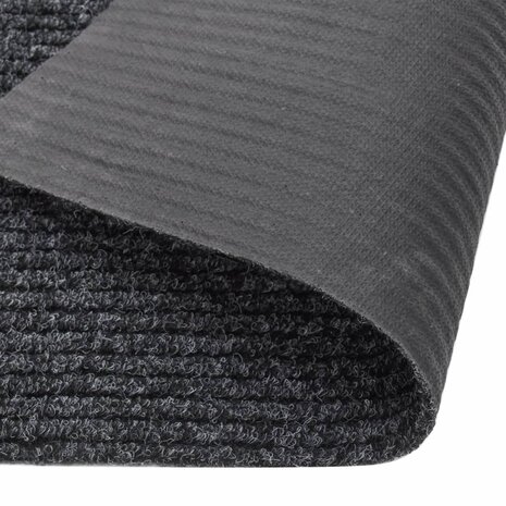 Droogloopmat 100x100 cm antracietkleurig 5