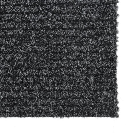 Droogloopmat 100x500 cm antracietkleurig 4
