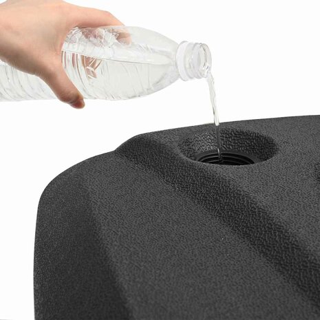 Parasolvoet zwart 9