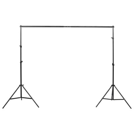 Fotostudioset met verlichtingsset, achtergrond en reflector 5