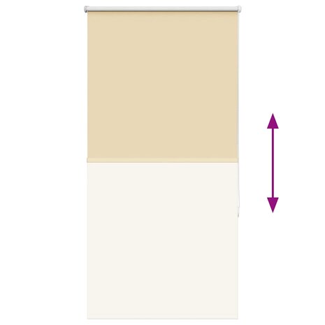 Rolgordijn verduisterend 65x175cm stofbreedte 60,7 cm polyester 9