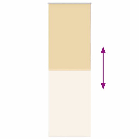 Rolgordijn verduisterend 70x210cm stofbreedte 65,7 cm polyester 5