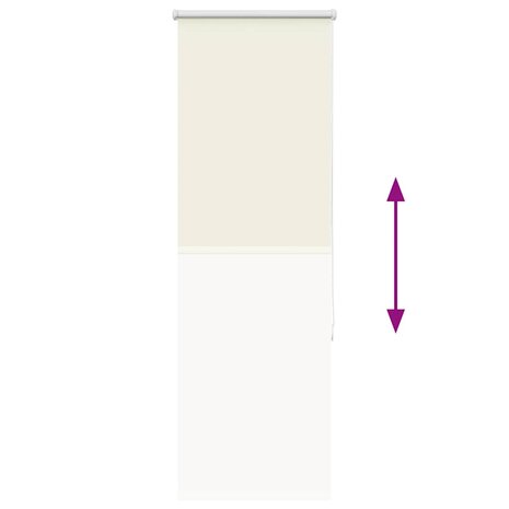 Rolgordijn verduisterend 55x175 cm stofbreedte 50,7cm polyester 9