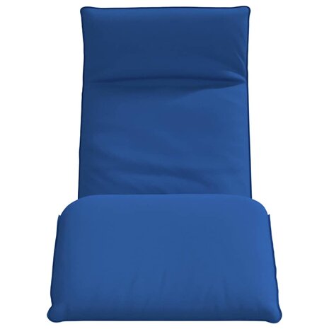Ligstoel inklapbaar 175x54x8,5 cm oxford stof koningsblauwe 4