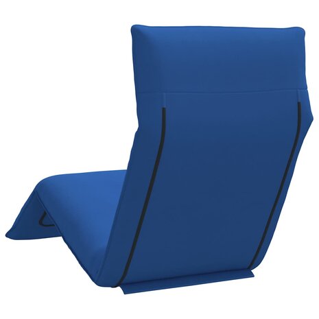 Ligstoel inklapbaar 175x54x8,5 cm oxford stof koningsblauwe 6