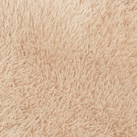 Hoogpolig vloerkleed NAVARRA 60x100 cm polyester beige 9