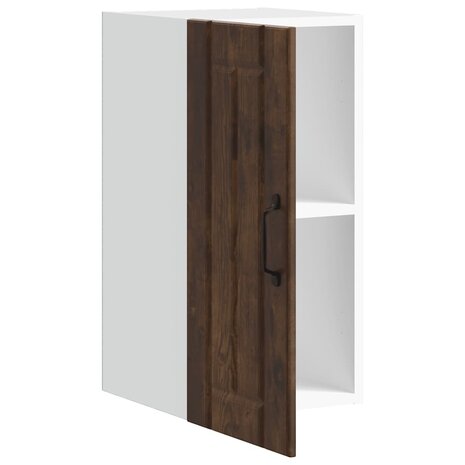Keukenwandkast Lucca bewerkt hout gerookt eikenkleurig 5