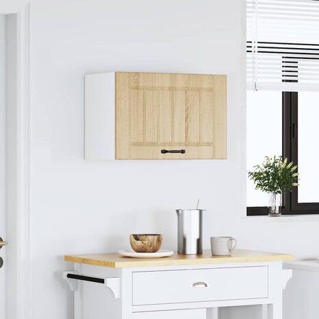 Keukenwandkast Lucca bewerkt hout sonoma eikenkleurig 3
