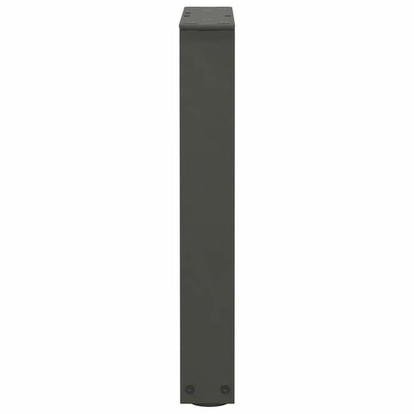 Eettafelpoten 2 st V-vormig 28x(42-43,3) cm staal antraciet 6