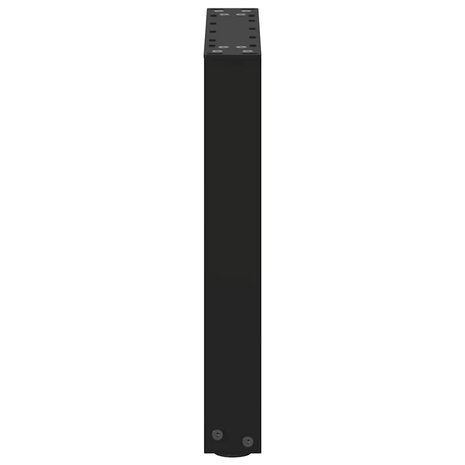 Salontafelpoten 2 st U-vormig 38x(42-43) cm staal zwart 6