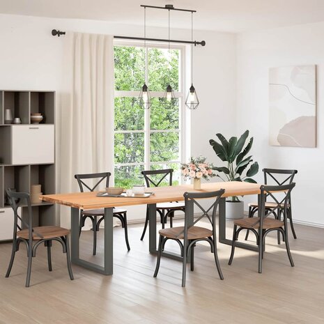 Salontafelpoten 3 st U-vormig 80x(72-73) cm staal antraciet 2