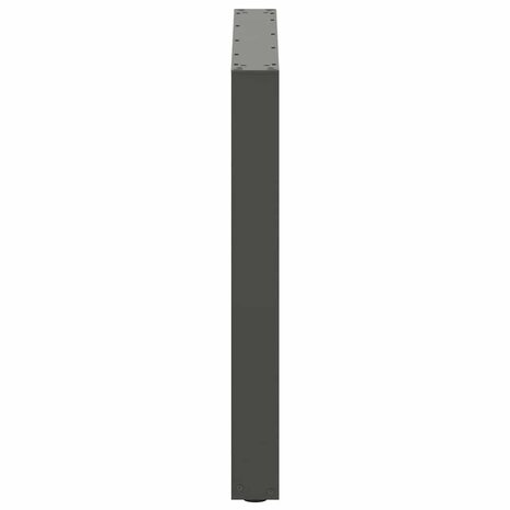 Salontafelpoten 3 st U-vormig 80x(72-73) cm staal antraciet 6