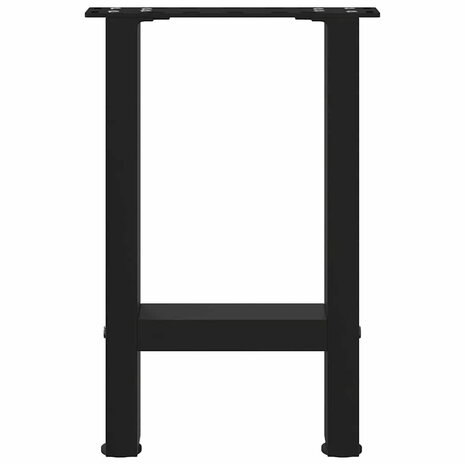 Salontafelpoten 2 st 38x(42-43) cm staal zwart 5