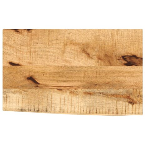 Tafelblad met natuurlijke rand 60x30x2,5 cm massief mangohout 1