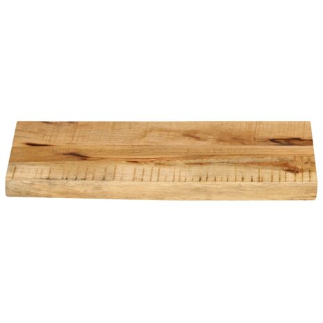 Tafelblad met natuurlijke rand 60x30x2,5 cm massief mangohout 3