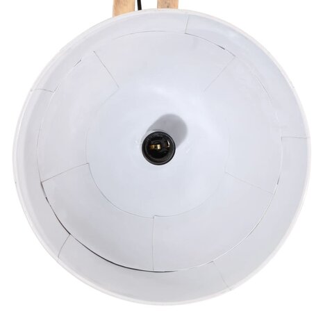 Plafondlamp 25 W E27 105x30x65-108 cm wit 4