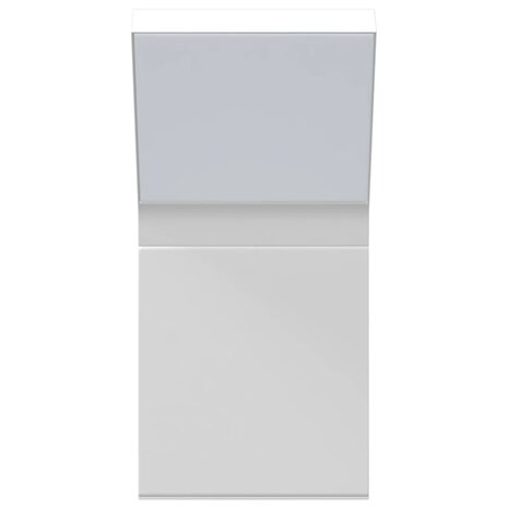 Buitenwandlampen 2 st LED gegoten aluminium wit 5