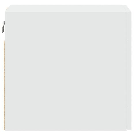 Wandkast 30x42,5x40 cm bewerkt hout wit 6