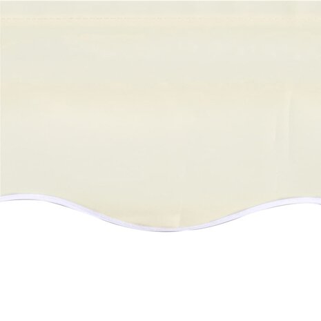 Vervangingsdoek voor luifel 6x3,5 m crèmekleurig 5