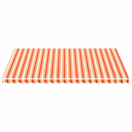 Vervangingsdoek voor luifel 5x3,5 m geel en oranje 3