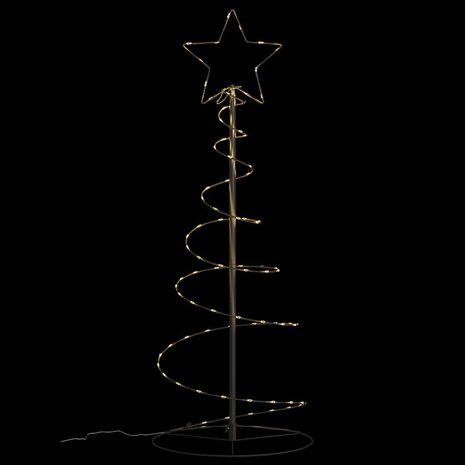 LED-kerstboom 80 LEDs warm wit 120 cm 6