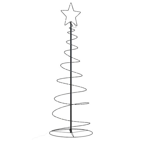 LED-kerstboom 100 LEDs warm wit 150 cm 1