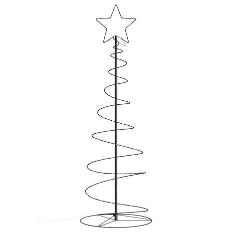 LED-kerstboom 100 LEDs warm wit 150 cm 3