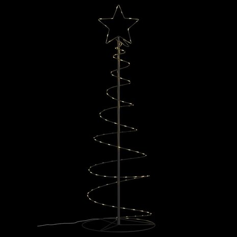 LED-kerstboom 100 LEDs warm wit 150 cm 6