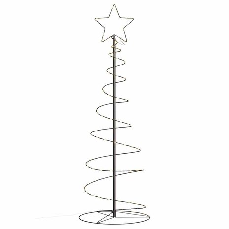 LED-kerstboom 100 LEDs warm wit 150 cm 7