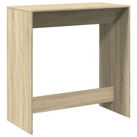 Bartafel 102x50x103,5 cm bewerkt hout sonoma eikenkleur 6