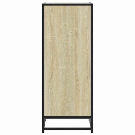 Schoenenrek 48x38x97,5 cm bewerkt hout sonoma eikenkleurig 5