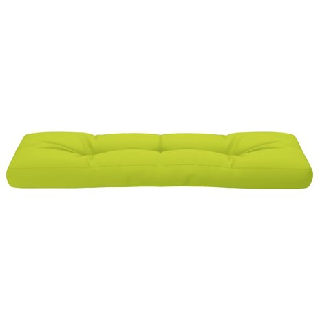 Palletkussen 120x40x12 cm stof heldergroen 5