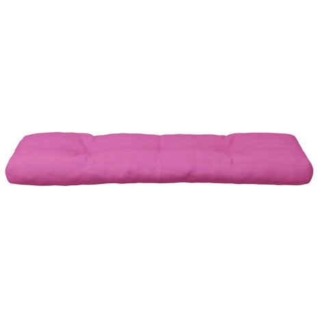 Palletkussen 120x40x12 cm stof roze 5