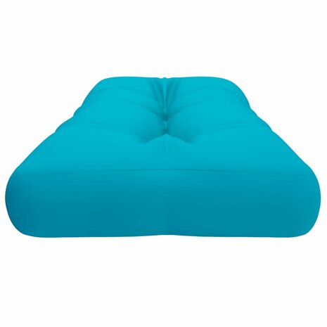 Palletkussen 120x40x12 cm stof turquoise 6