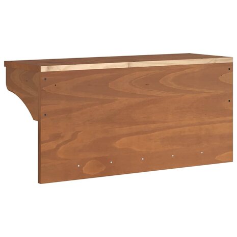 Wandkapstok SANDNES 87x30x42 cm massief grenenhout 7