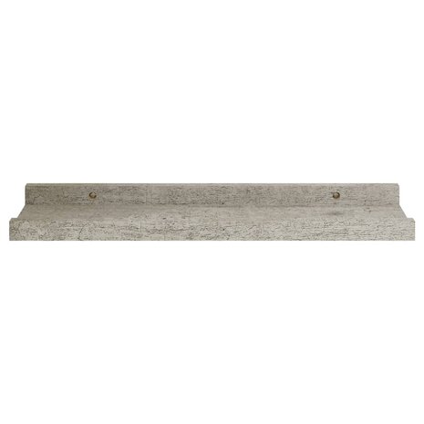 Wandschappen 2 st 40x9x3 cm betongrijs 5