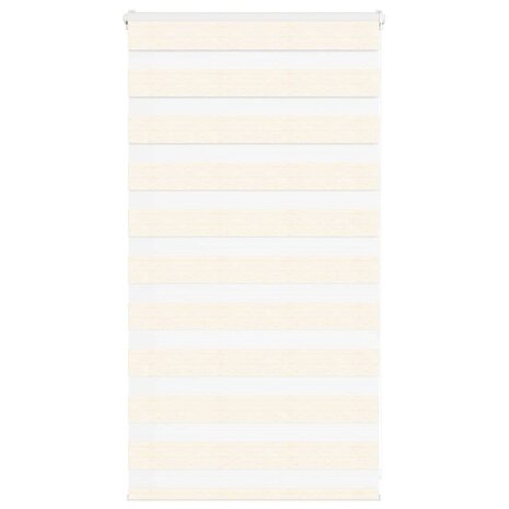 Zebra rolgordijn 85x100 cm stofbreedte 80,9 cm marmerbeige 1