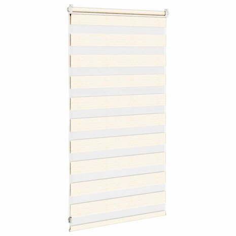 Zebra rolgordijn 85x100 cm stofbreedte 80,9 cm marmerbeige 4