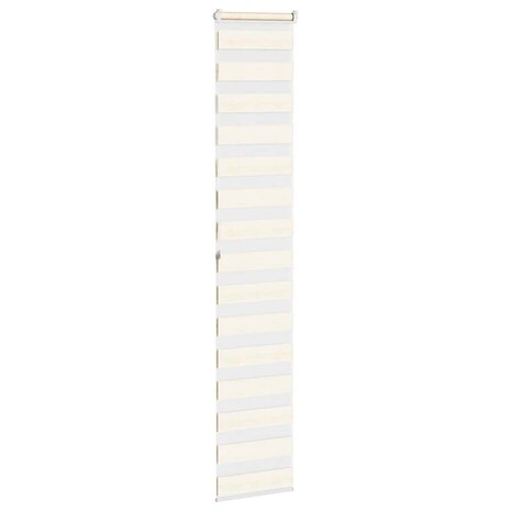 Zebra rolgordijn 45x200 cm stofbreedte 40,9 cm marmerbeige 4
