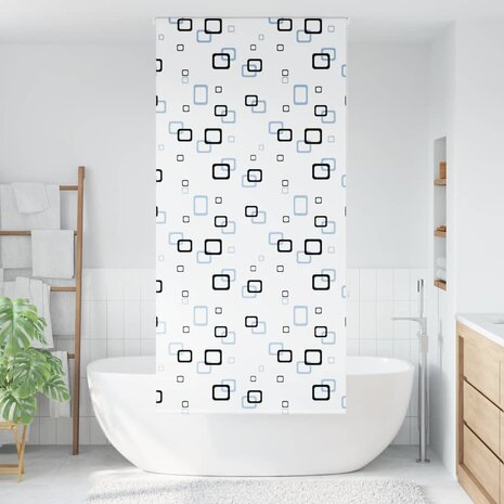 Doucherolgordijn 110x240 cm stofbreedte 106 cm 2