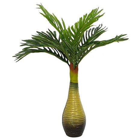 Kunstpalmplant 9 blaadjes 70 cm groen 1