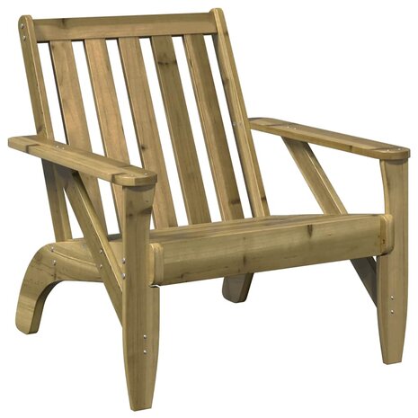 Tuinstoel Adirondack 75x77x77 cm geïmpregneerd hout 2