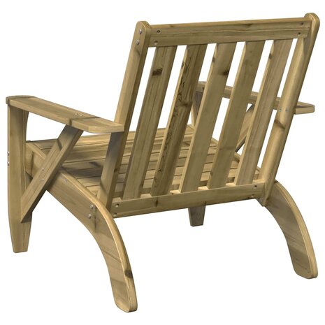 Tuinstoel Adirondack 75x77x77 cm geïmpregneerd hout 5