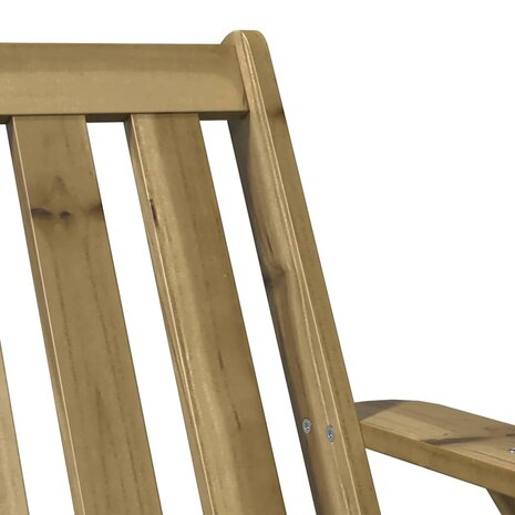 Tuinstoel Adirondack 75x77x77 cm geïmpregneerd hout 7