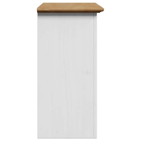 Badkamerwandkast BODO 44x30x60 cm wit en bruin 5