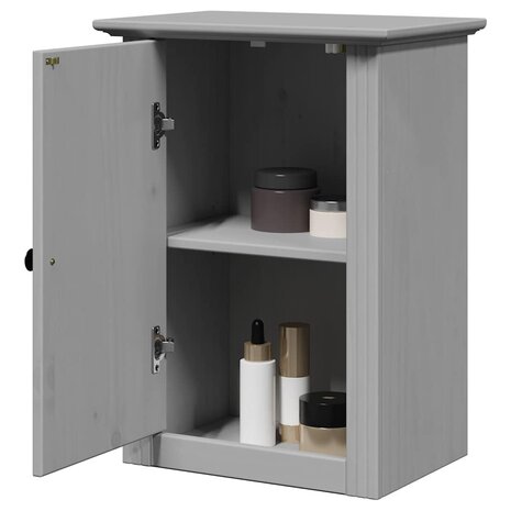 Badkamerwandkast BODO 44x30x60 cm grijs 1