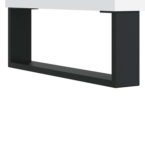 Badkamerkast 58x33x60 cm bewerkt hout wit 9