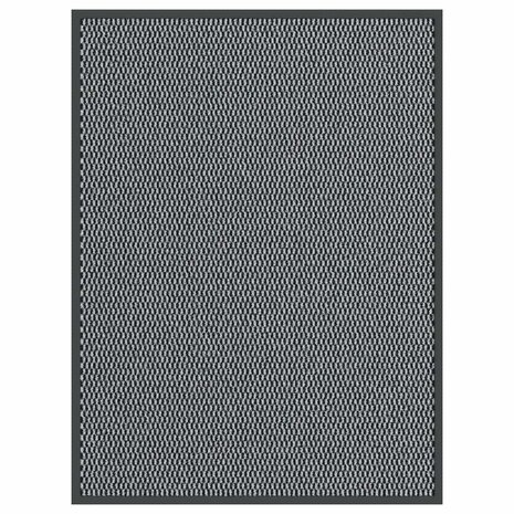 Deurmat 90x120 cm antracietkleurig 1