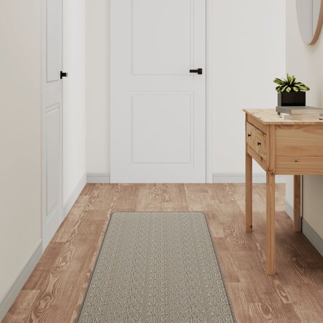 Tapijtloper 50x200 cm sisal-look taupe 1
