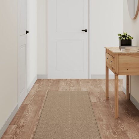 Tapijtloper 50x150 cm sisal-look zandkleurig 1